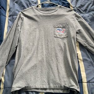 Mens Vineyard Vines Hockey Pocket Tee